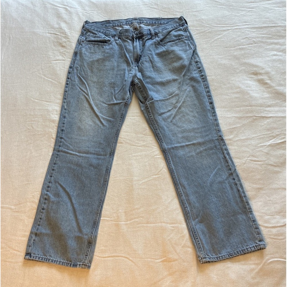 Old Navy Men's Jeans 38 x 30** Light Blue Wash Straight Fit Mid-rise Classic